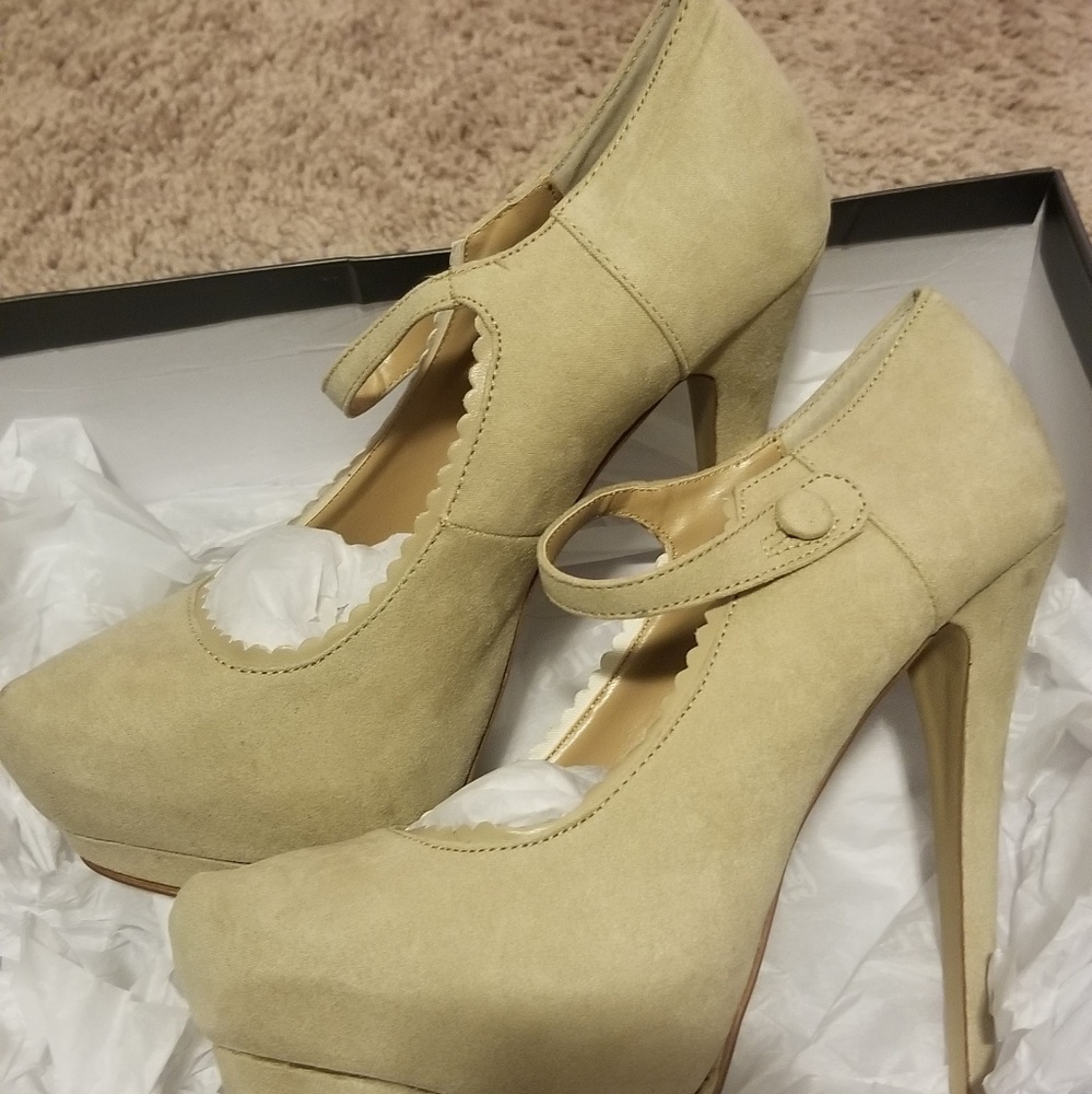 Just fab Nude Heel
